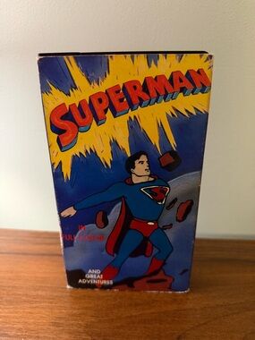 1986 Superman and Great Adventures (in full color) VHS